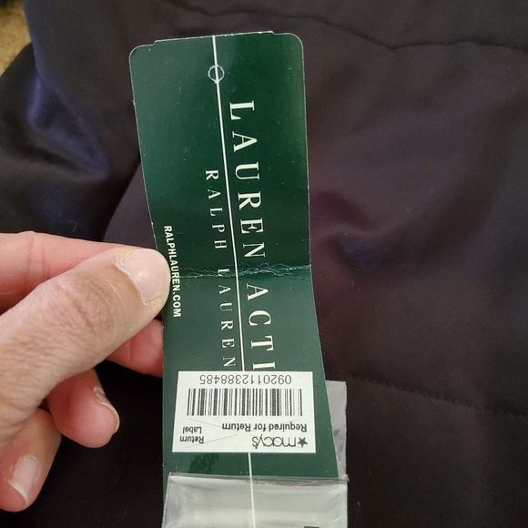 Lauren Active Ralhp Lauren Black Full Zip L Jacket - Picture 11 of 15